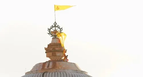 Jagannath Puri Temple Top View