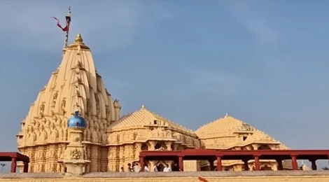 Somnath Temple Gujarat Jyotirlinga front View